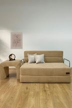 Torso Katlanır Yatak Koltuk Çift Kişilik Koltuk Kanepe Misafir Yatağı